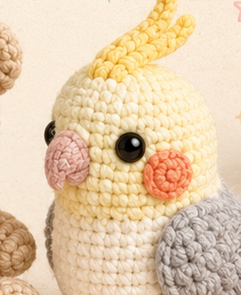Crochet bird